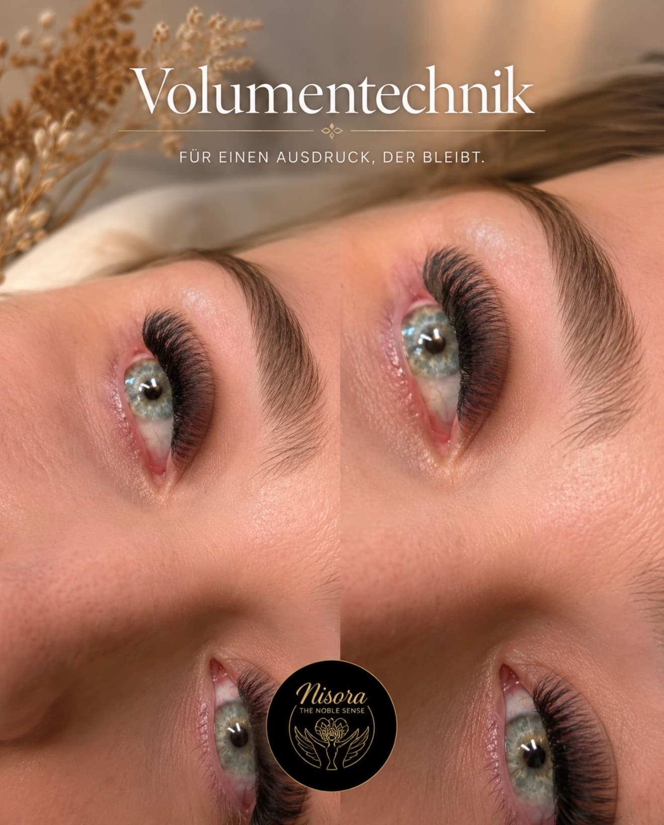 Volumenwimpern – Wimpern bei Nisora